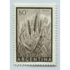 ARGENTINA 1954 GJ 1044A ESTAMPILLA NUEVA MINT SUAVE DOBLEZ DE PLANCHA MUY RARO SELLO U$ 150